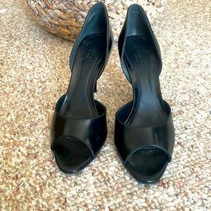 Authentic Gucci Black Heels Size 7